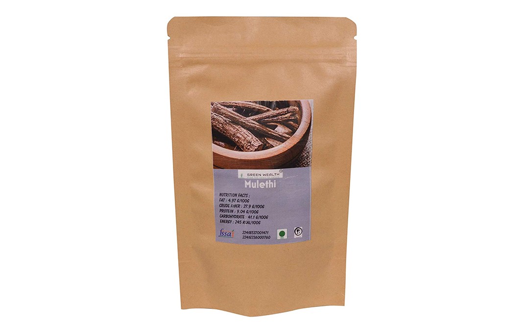 Green Wealth Mulethi    Pack  100 grams